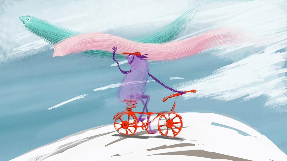 حضور «باد دوچرخه‌سوار» بین انیمیشن‌های شگفت‌انگیز