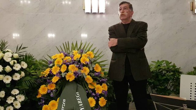 آنچه در مراسم خاکسپاری هنرمند ایرانی در وین گذشت
