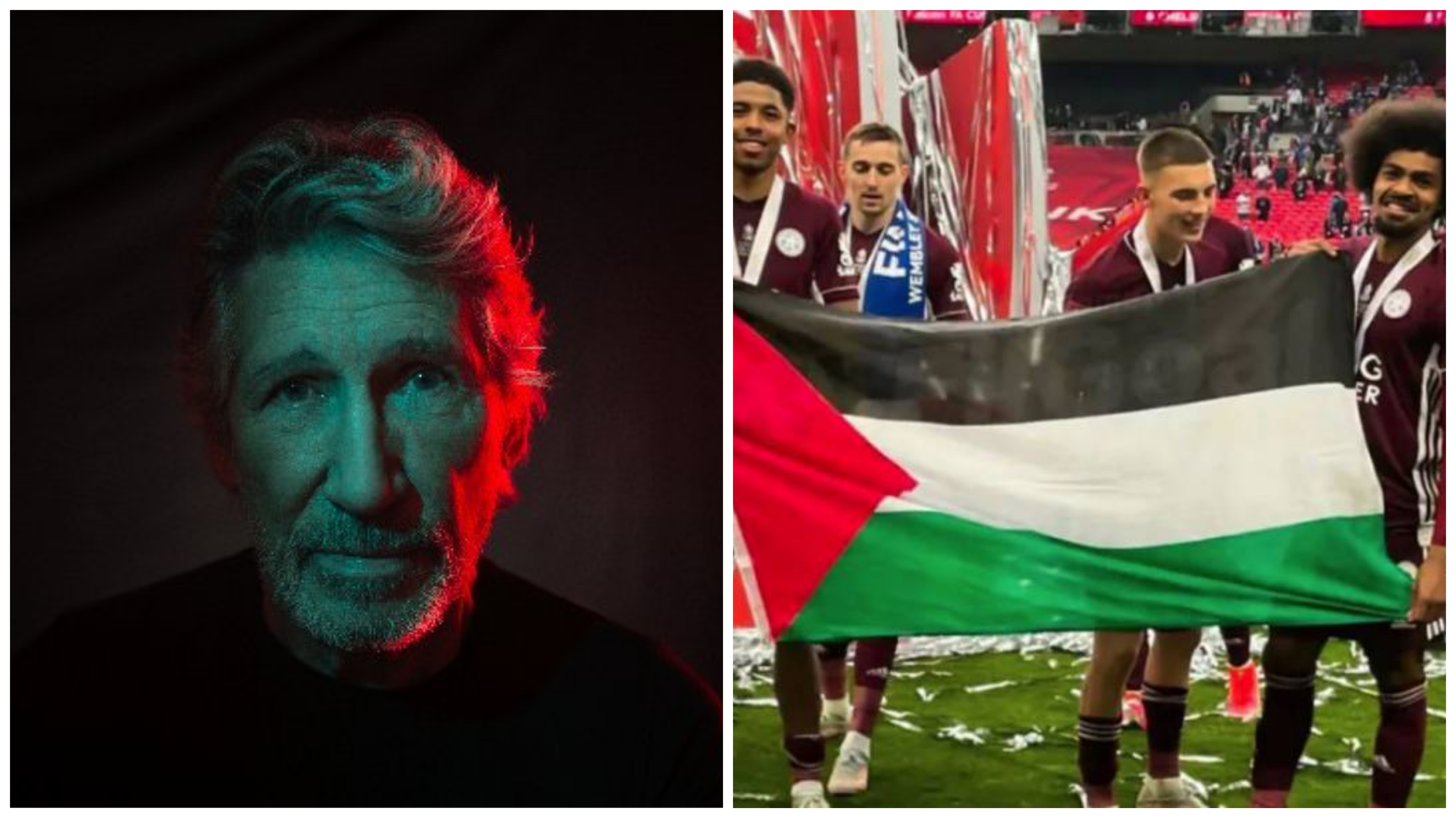 راجر واترز از برافراشتن پرچم فلسطین در ورزشگاه حمایت کرد