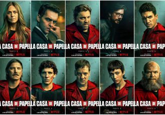 کاراکتر پوسترهای فصل ۵ سریال محبوب Money Heist